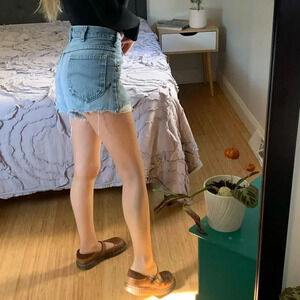 Vintage Lee Denim Shorts Cut Off